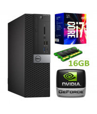 DELL Optiplex 7040 SFF Intel®QUAD Core™ i7-6700@3.4-4.0GHz|16GB RAM||256GB SSD|GT1030 2GB|Windows 10/11 Professional